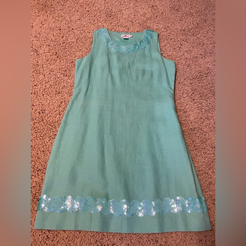 Vineyard Vine Turquoise Dress
